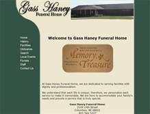 Tablet Screenshot of gasshaneyfh.com